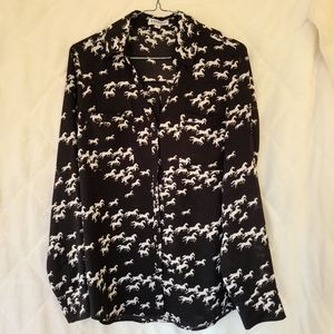 Horse Portofino Shirt from Express